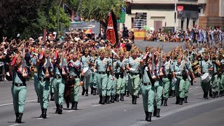 La Legión Ronda Desfile DIFAS 2019 en Sevilla [upl. by Zacek]