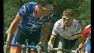 Tour de France 2001 Lance Armstrong Alpe DHuez 15 [upl. by Anilesor697]