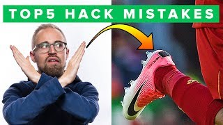 TOP 5 BOOT HACK FAILS  think before you do this to your football boots [upl. by Ethel]