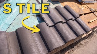 How to Install S Shape Roofing Tiles [upl. by Elora497]