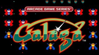 Arcade Game Series Galaga Gameplay in HD 1080p PS4 [upl. by Noiraa]