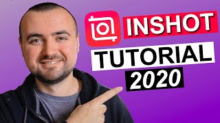 InShot Video Editor Tutorial 2020 Free Version  iPhone and Android [upl. by Grissom597]