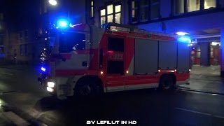 NEUES ROSENBAUER HLF vs altes Lentner HLF BF Frankfurt BLW 2  BLW 4 [upl. by Halimak]