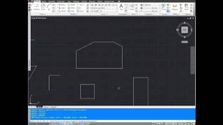 Autocad Tutorial How to use the Chamfer Command [upl. by Anelrats]