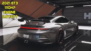 Porsche 911 Gt3 1110Hp  Customization amp Top Speed Test  Forza Horizon 5 [upl. by Funda]