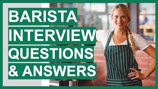 BARISTA Interview Questions And Answers Starbucks Costa Coffee Barista Jobs [upl. by Innavoj]