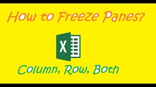 How to Freeze Panes in Excel  RK Keynotes [upl. by Israeli]