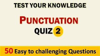 Test your Punctuation  Punctuation Quiz 2 by Quality Education [upl. by Harrietta]