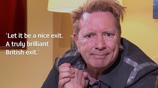 ExSex Pistol John Lydon backs Brexit and always liked the Queen [upl. by Ynnej316]