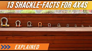 13 things 4X4 owners need to know about metal shackles [upl. by Felise]