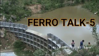 FERRO TALK5 Ferrocement Dam construction video at the end [upl. by Zondra]