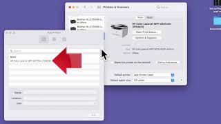 How to Add a Printer on a Mac 2021 [upl. by Entroc]