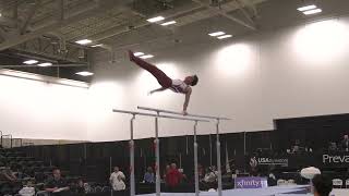 Taylor Burkhart  Parallel Bars  2024 Winter Cup  Senior Men Day 1 [upl. by Chrysa]