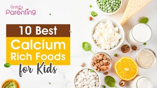 10 Best CalciumRich Foods for Kids [upl. by Cristi306]