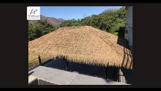 UBUD Synthetic Thatch Roof  Atmantan Resort Pune [upl. by Kelli313]