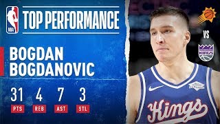 Bogdan Bogdanovic Drops CareerHigh 31 PTS [upl. by Eelyram972]