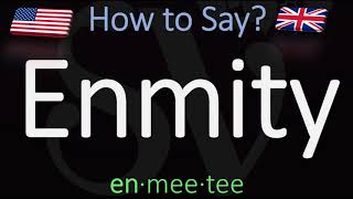 How to Pronounce Enmity CORRECTLY Meaning amp Pronunciation [upl. by Acisej589]