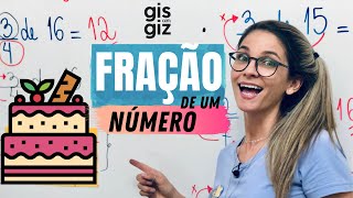 FRAÇÃO DE UM NÚMERO  FRAÇÃO DE UMA QUANTIDADE   FRAÇÃO [upl. by Heber821]