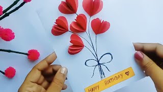 Birthday Gift for boyfriend Homemade DIY Love card for boyfriendhappy birthday card for boyfriend 💗 [upl. by Squier]