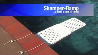 Skamper Ramp Animal Rescue Device for Swimming Pools [upl. by Nahsyar473]