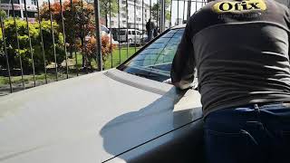 W140 Windshield Crack Repair [upl. by Cyrilla]