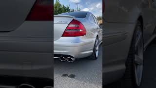 W211e320 different exhaust sound [upl. by Jordanson]