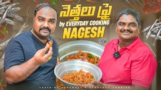 నెత్తల్ల పకోడి  Nethallu Pakodi  How to make Nethallu Fish Pakodi EVERYDAYCOOKING [upl. by Edniya]