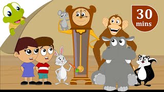 Hickory Dickory Dock and more Nursery Rhymes  Kids Songs [upl. by Artekal]