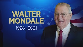 Walter Mondale Dies At 93 [upl. by Wagshul30]