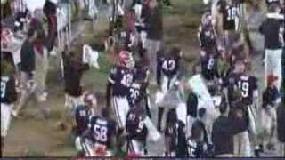 Georgia Bulldogs and CBS crew dancing at Auburn game 2007 [upl. by Llertac]