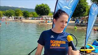 Schwimmen lernen im Strandbad Klagenfurt [upl. by Bull]