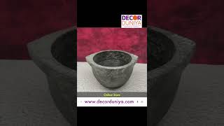 Soapstone Kalchatti Cooking Pots  Shop Online wwwdecorduniyacom decorduniya decorduniya [upl. by Apthorp861]