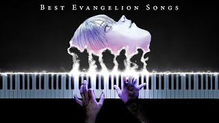 The Most Beautiful Evangelion Piano Music The Best of Dark Sad and Emotional Songs [upl. by Notlem]