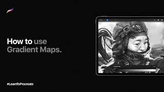 How to use Gradient Maps in Procreate [upl. by Norod]