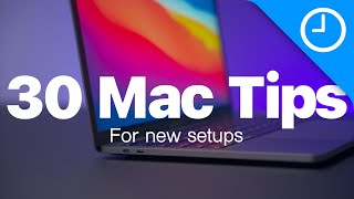 30 Mac  macOS Getting Started Tips Do you know them all [upl. by Sudderth454]