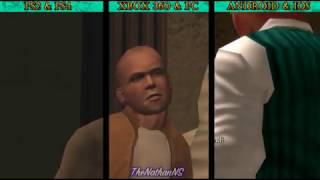 BULLY GRAPHICS COMPARISON  Original VS Scholarship Edition VS Anniversary Edition [upl. by Ban]