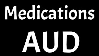 Medications For Alcohol Use Disorder  Disulfiram Naltrexone amp Acamprosate  Treatment For AUD [upl. by Asiuqram]