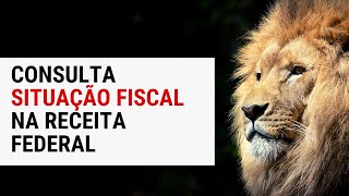 CONSULTA SITUAÇÃO FISCAL  RECEITA FEDERAL [upl. by Schreibman]