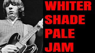 Whiter Shade of Pale Procol Harum Style Backing Track C Major [upl. by Sinned]