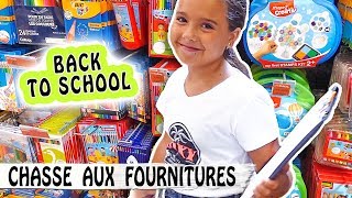 CHASSE AUX FOURNITURES SCOLAIRES  Back to school de Jen [upl. by Walsh]