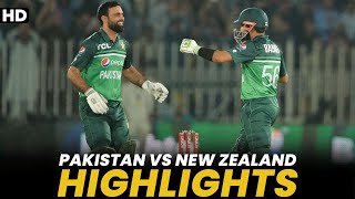 Highlights  Pakistan vs New Zealand  ODI  PCB  M2B2A [upl. by Khai988]