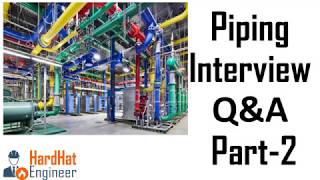 Piping Interview Questions Part2  Pipe Fittings Code and Standard [upl. by Etteloc]