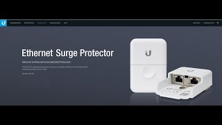 Ubiquiti Networks  Accessories  Ethernet Surge Protector [upl. by Anahcar848]