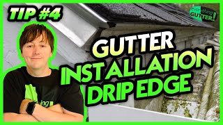 Gutter Installation tip quotDrip Edgequot4 [upl. by Unity861]