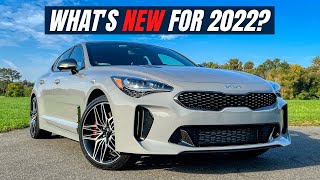 Updated And STILL Awesome 2022 Kia Stinger GT Review [upl. by Acissev]