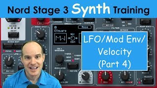 Learn the Nord Stage 3 Synth Engine Part 4  Tutorial  Training [upl. by Llenyar919]