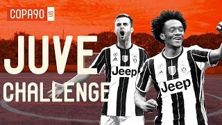 Miralem Pjanić amp Juan Cuadrado JUVE Challenge [upl. by Lerrehs]