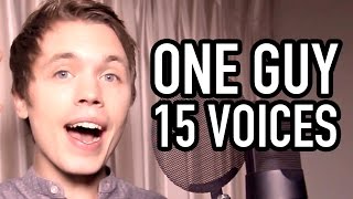 One Guy 15 Voices [upl. by Yesnil706]