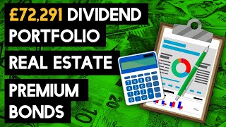 How Much Was I Paid in October Trading 212 Dividends  Real Estate  Premium Bonds [upl. by Enaols]