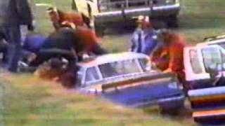 1984 Atlanta Journal 500  Terry Schoonover fatal crash extended [upl. by Adnoraj621]